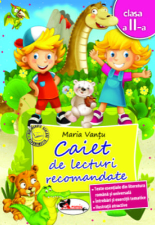 Caiet de lecturi recomandate pentru Clasa a 2-a
