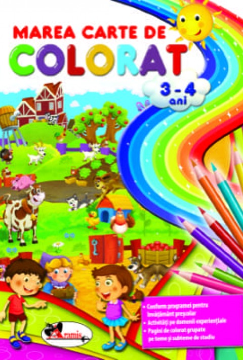Marea carte de colorat (3-4 ani)