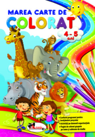 Marea carte de colorat (4-5 ani)