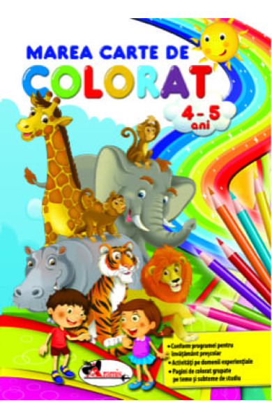 Marea carte de colorat (4-5 ani)