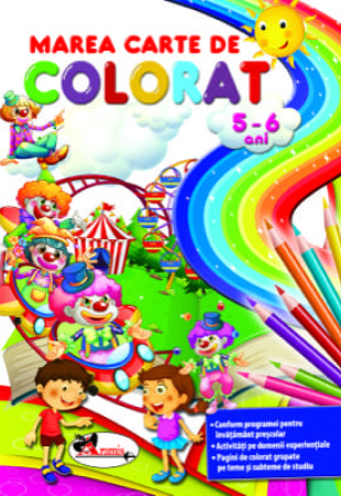 Marea carte de colorat (5-6 ani) Marea carte de colorat (5-6 ani)