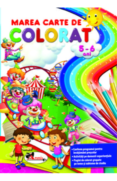 Marea carte de colorat (5-6 ani)