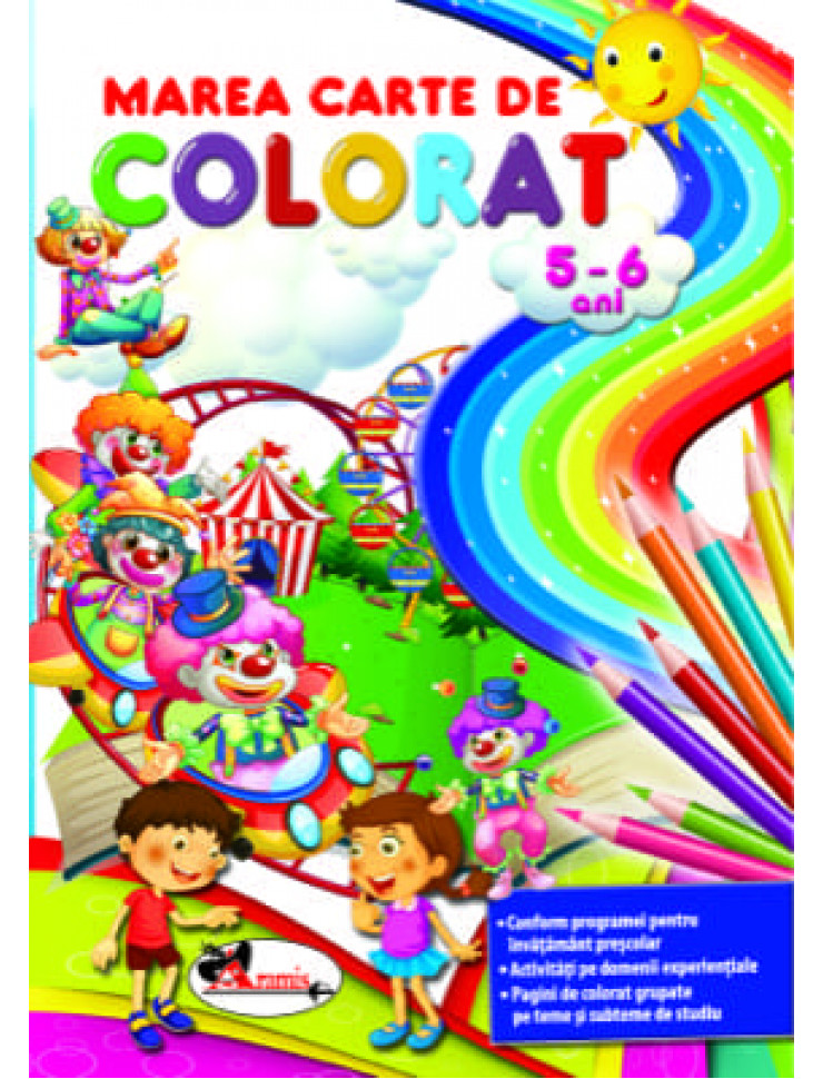 Marea carte de colorat (5-6 ani)