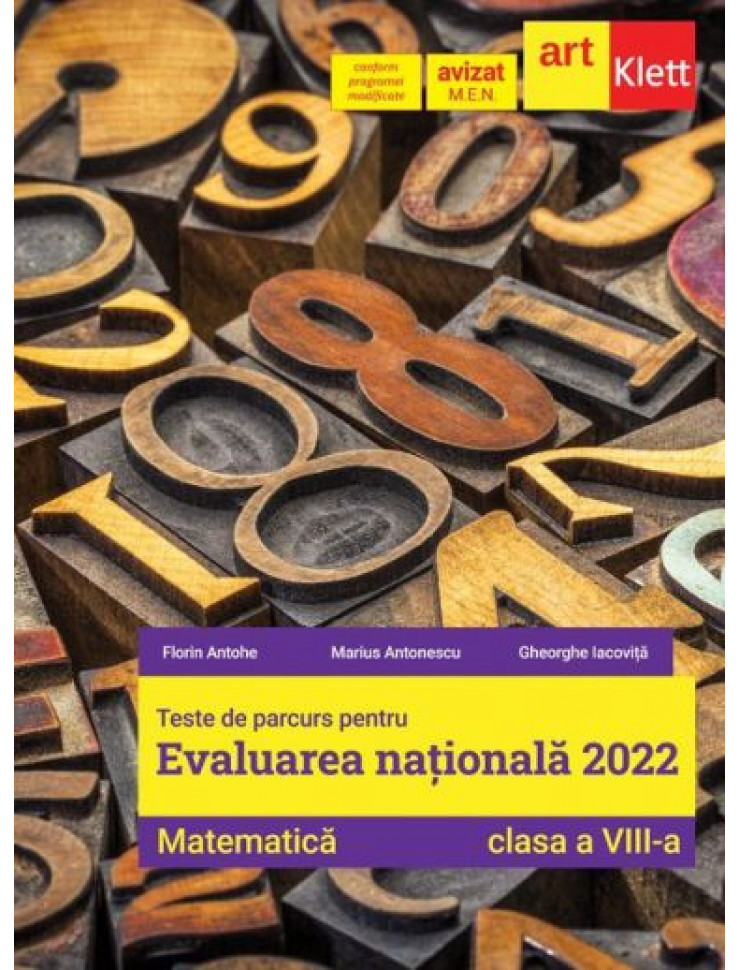 Evaluarea Nationala 2022 - MATEMATICA (Clasa a VIII-a)