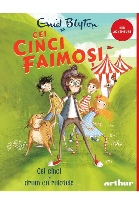 Cei cinci faimoși - Volumul 5. Cei cinci la drum cu rulotele