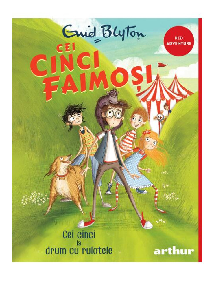 Cei cinci faimoși - Volumul 5. Cei cinci la drum cu rulotele Cei cinci faimoși - Volumul 5. Cei cinci la drum cu rulotele