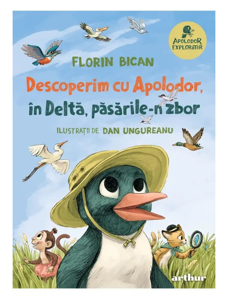 Descoperim cu Apolodor, în Deltă, păsările-n zbor