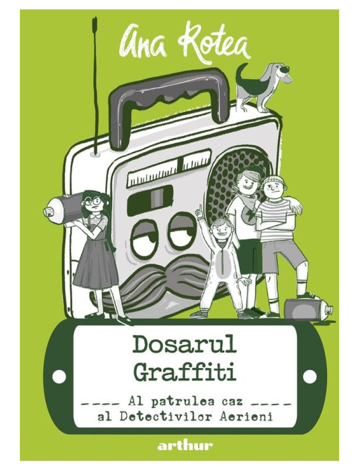 Dosarul Graffiti (Detectivii Aerieni #4)