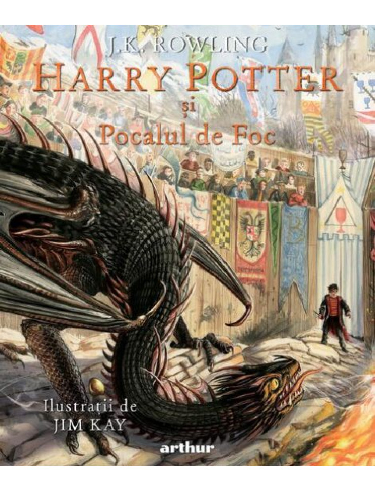 Harry Potter și Pocalul de Foc #4 (Ediție ilustrată)