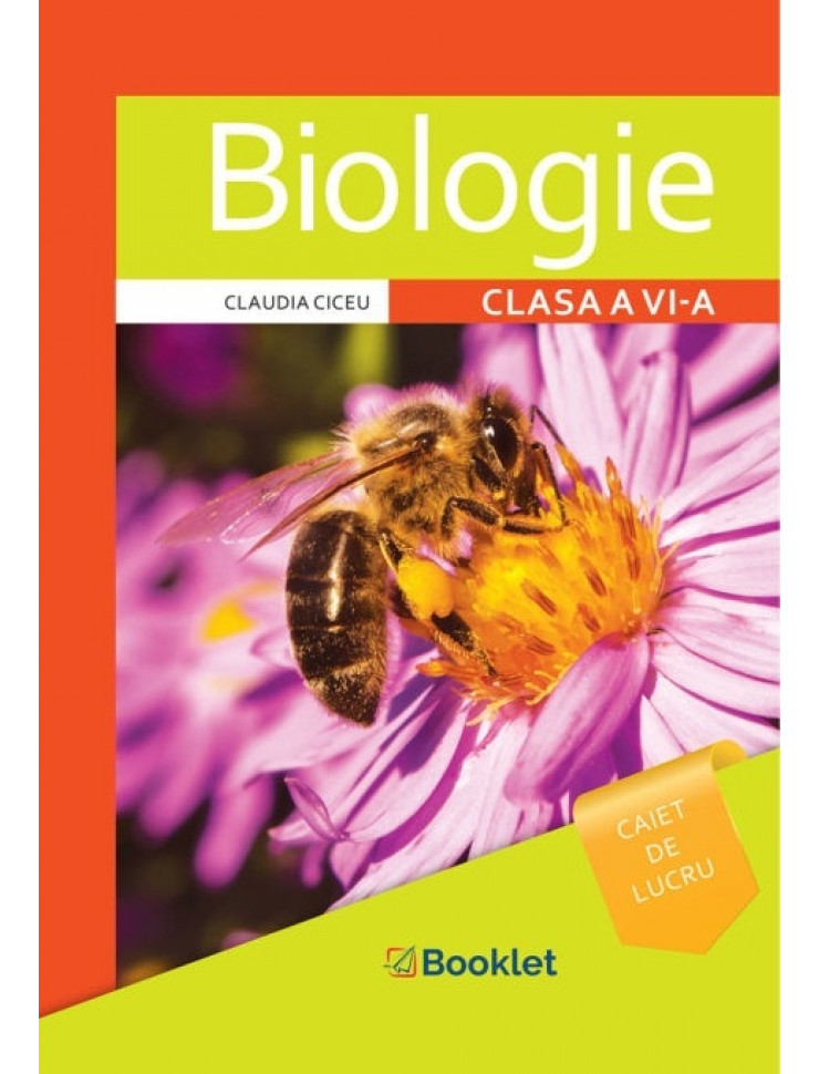 Biologie: Caiet de lucru pentru Clasa a 6-a