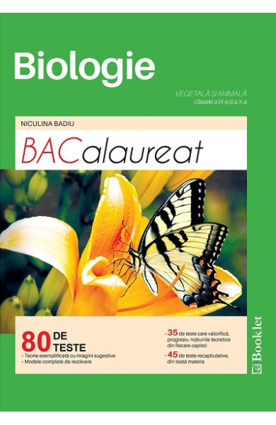 Biologie - Teste pentru Bacalaureat (Clasele 9-10) Biologie - Teste pentru Bacalaureat (Clasele 9-10)