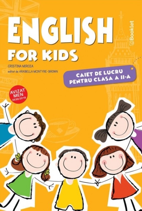 English for Kids. Caiet de lucru - Clasa a 2-a