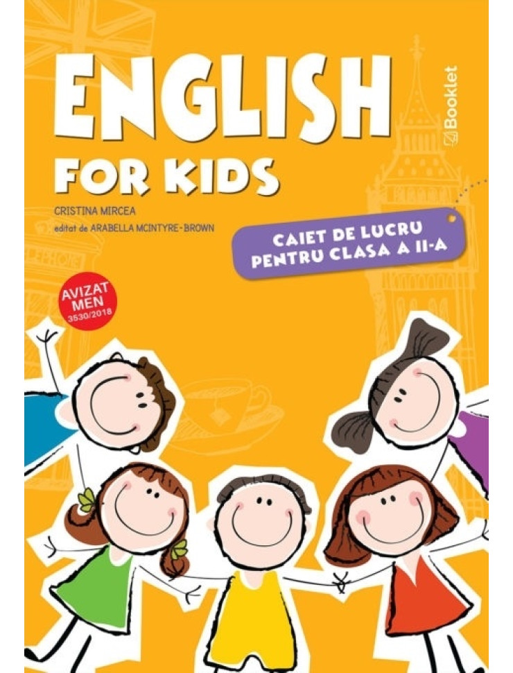 English for Kids. Caiet de lucru - Clasa a 2-a