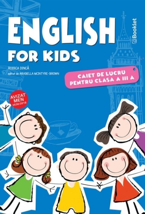 English for Kids. Caiet de lucru - Clasa a 3-a