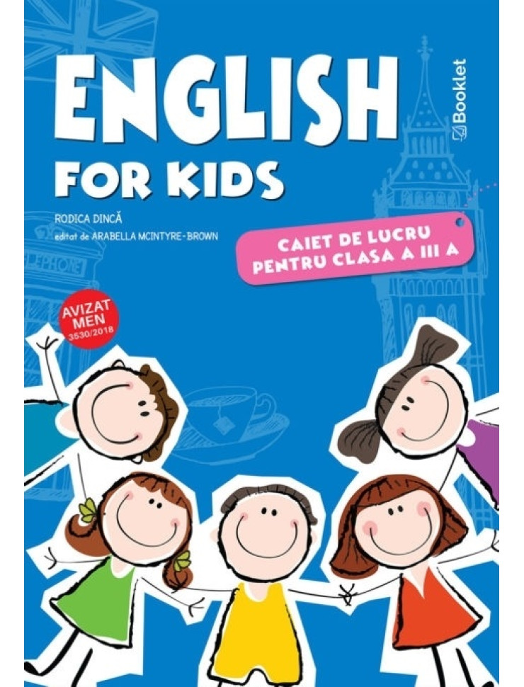 English for Kids. Caiet de lucru - Clasa a 3-a