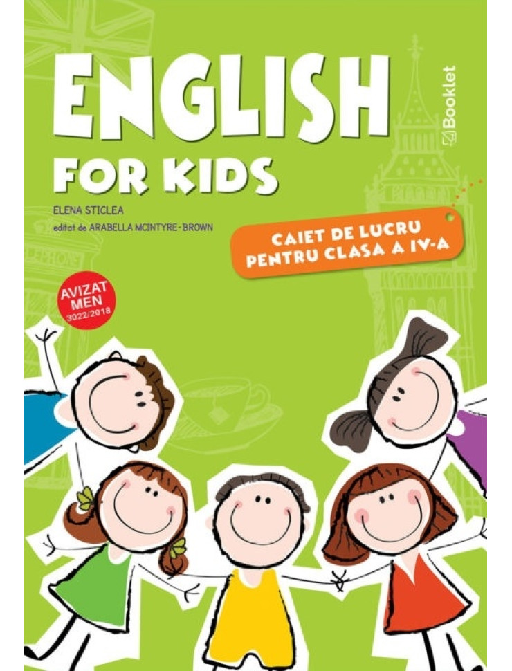 English for Kids. Caiet de lucru - Clasa a 4-a