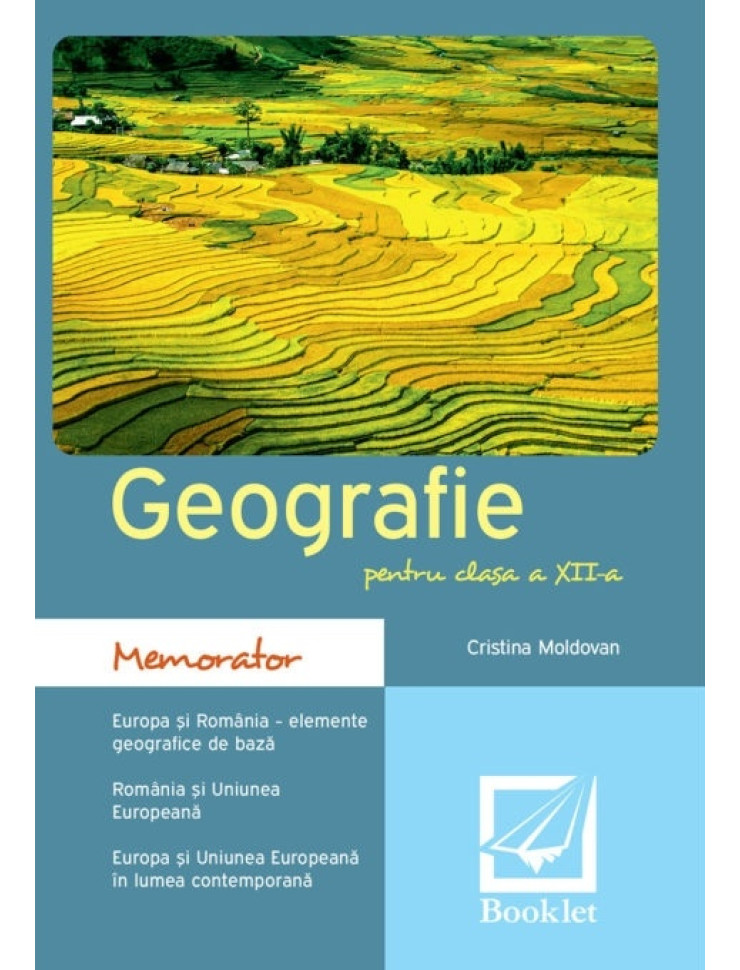 Memorator de geografie pentru Clasa a 12-a