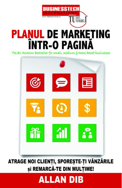 Planul de marketing intr-o pagina Planul de marketing intr-o pagina