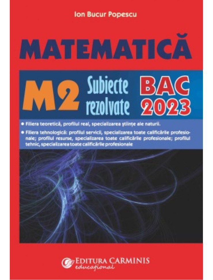 BAC Matematica M2 2023