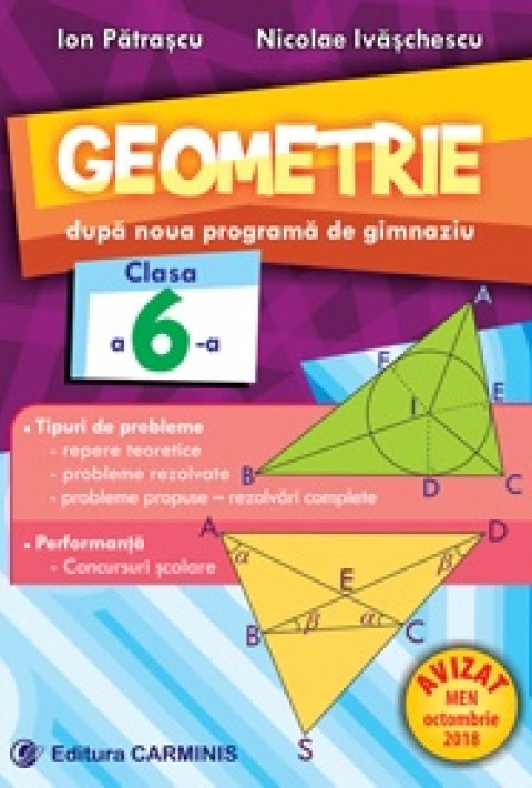 GEOMETRIE - Clasa a 6-a (DUPĂ NOUA PROGRAMĂ DE GIMNAZIU)