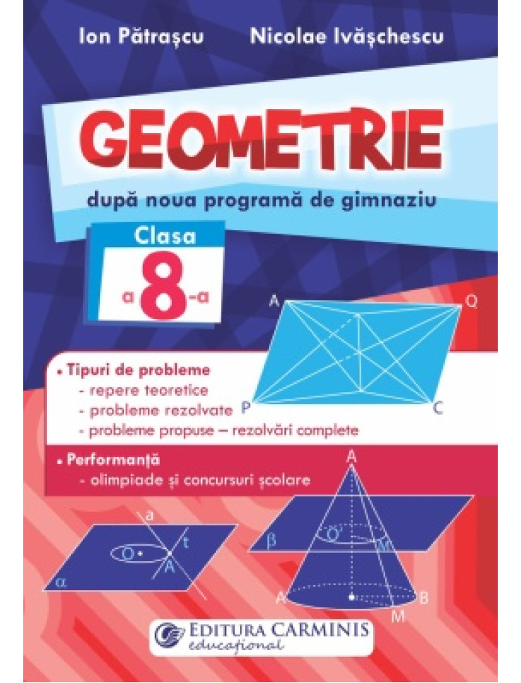 GEOMETRIE - Clasa a 8-a (DUPĂ NOUA PROGRAMĂ DE GIMNAZIU)