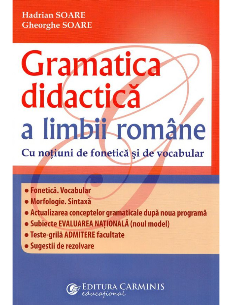 Gramatica Didactica a Limbii romane