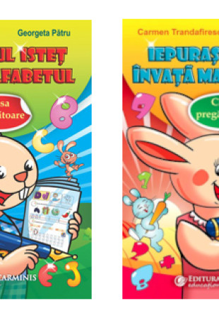 Iepurașul isteț - Pachet complet (Alfabetul + Matematică) Iepurașul isteț - Pachet complet (Alfabetul + Matematică)