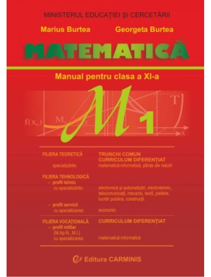 Manual Matematica Clasa a 11-a (M1)