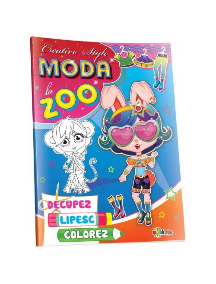 Decupez, lipesc, colorez - Moda la zoo