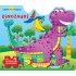 Carte cu puzzle - Dinozauri (+3 ani)