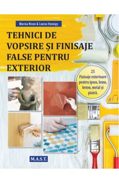 Tehnici de vopsire, finisaje false pentru exterior Tehnici de vopsire, finisaje false pentru exterior