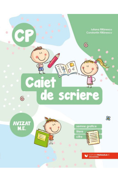 Caiet de scriere. Semne grafice, litere şi cifre. Clasa pregătitoare Caiet de scriere. Semne grafice, litere şi cifre. Clasa pregătitoare