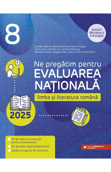 Limba și literatura română. Evaluarea Națională 2025 pentru Clasa a 8-a