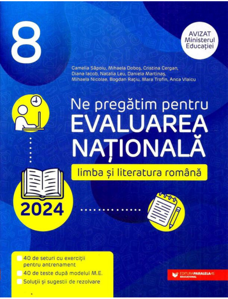 Limba si Literatura Romana - Ne pregatim pentru EVALUAREA NATIONALA 2024