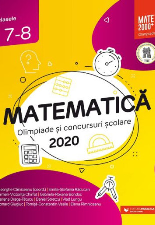 Matematica - Olimpiade si Concursuri Scolare 2020 (Clasele 7-8)