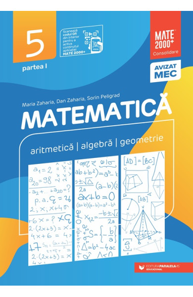 Matematica. Consolidare Clasa a 5-a. Semestrul 1 (2025-2026) Matematica. Consolidare Clasa a 5-a. Semestrul 1 (2025-2026)