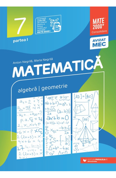 Matematica. Consolidare Clasa a 7-a. Semestrul 1 (2025-2026) Matematica. Consolidare Clasa a 7-a. Semestrul 1 (2025-2026)
