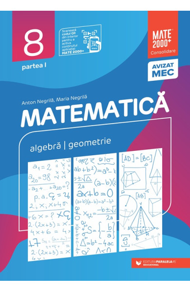 Matematica. Consolidare Clasa a 8-a. Semestrul 1 (2025-2026) Matematica. Consolidare Clasa a 8-a. Semestrul 1 (2025-2026)