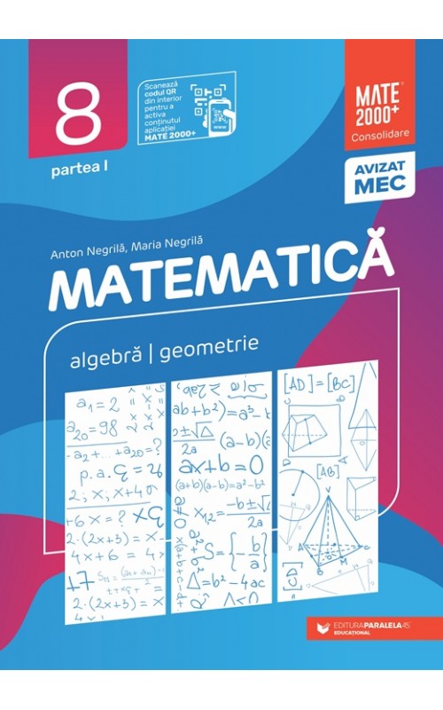 Matematica. Consolidare Clasa a 8-a. Semestrul 1 (2025-2026