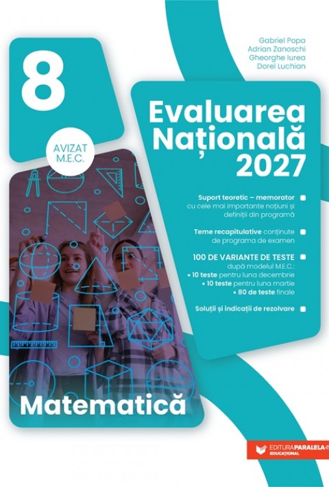 Matematică. Evaluare Națională 2027. Clasa a VIII-a