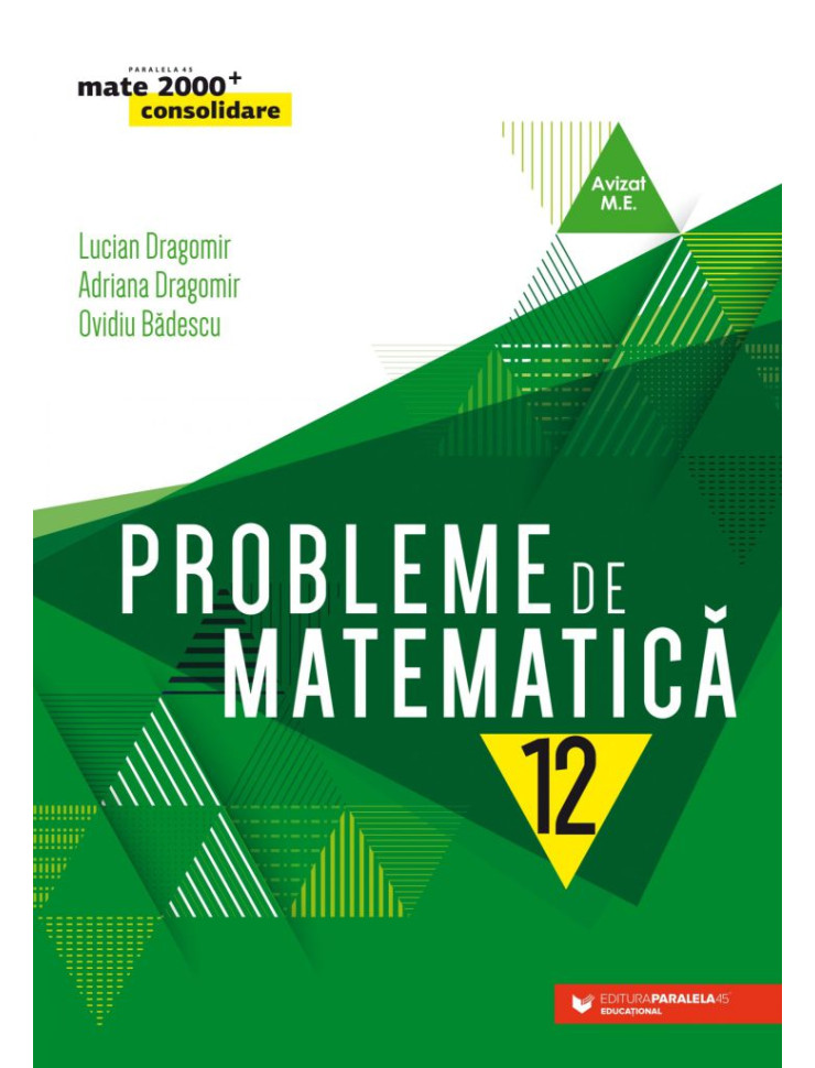 Probleme de matematică pentru clasa a 12-a