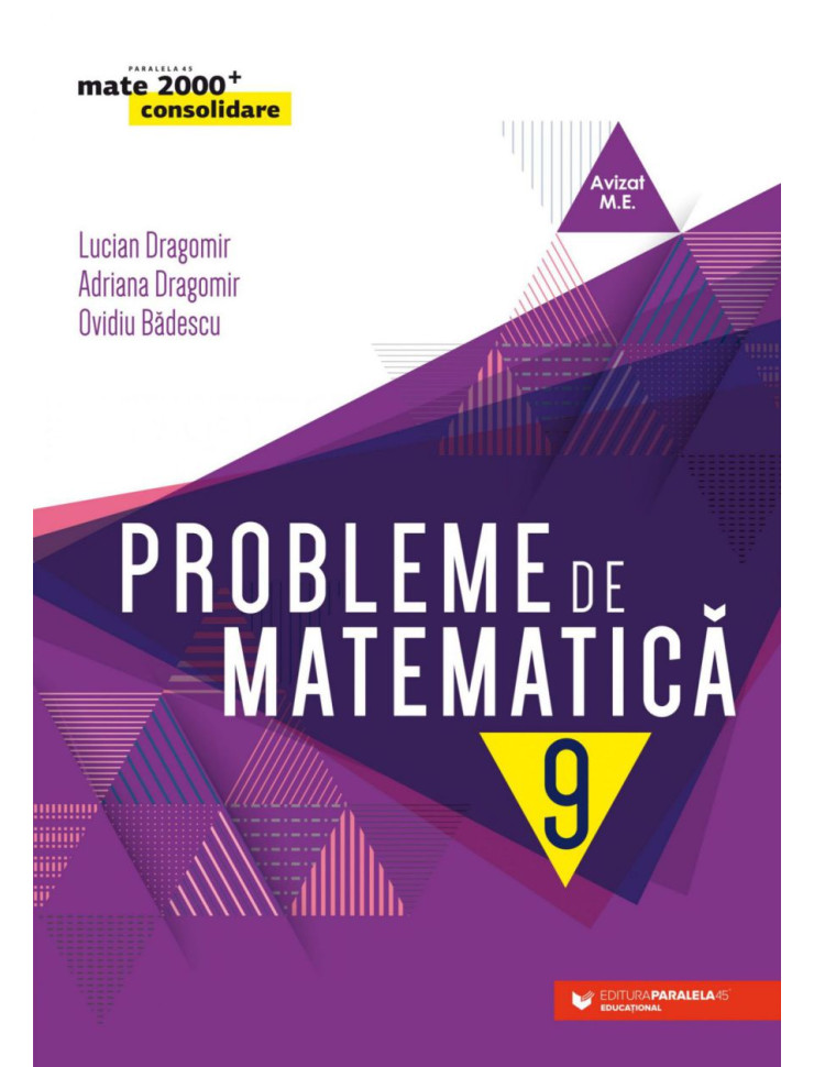 Probleme de matematică pentru clasa a 9-a