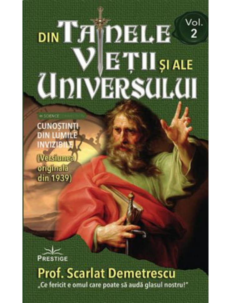 Din tainele vietii si ale universului - Set Volumele 1, 2, 3 (Versiunea originala din 1939)