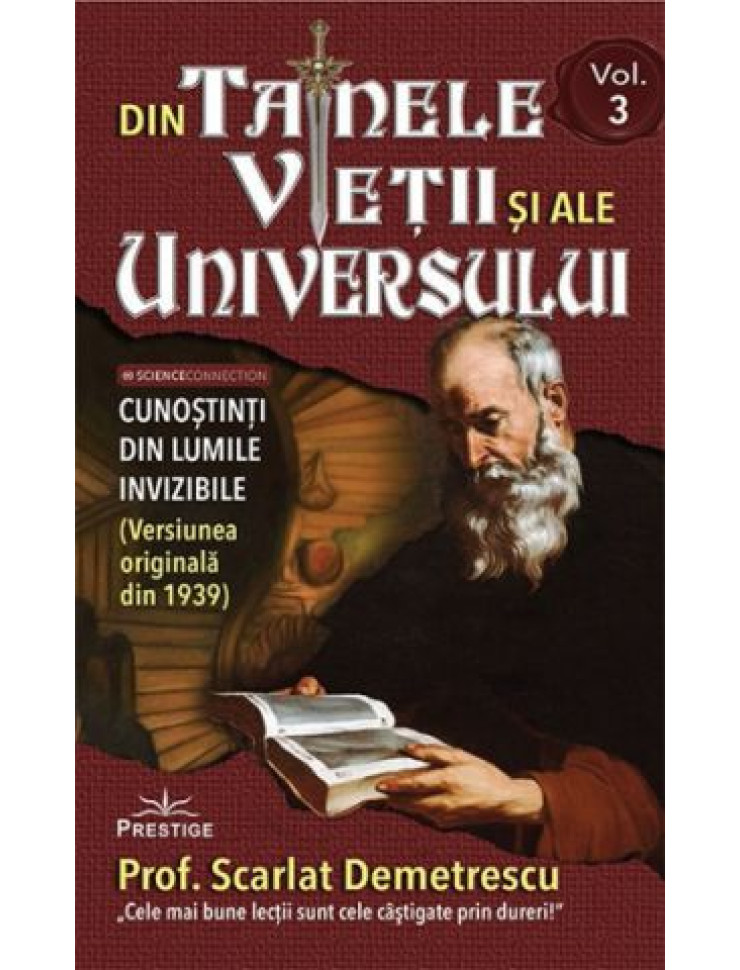 Din tainele vietii si ale universului - Set Volumele 1, 2, 3 (Versiunea originala din 1939)