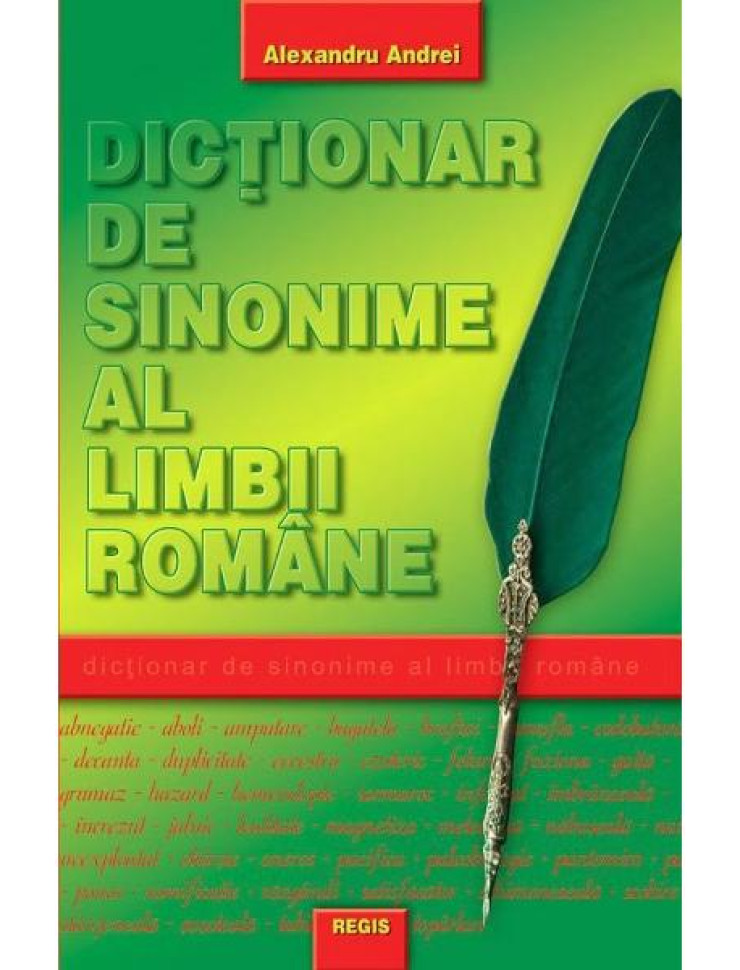 Dictionar de sinonime al limbii romane