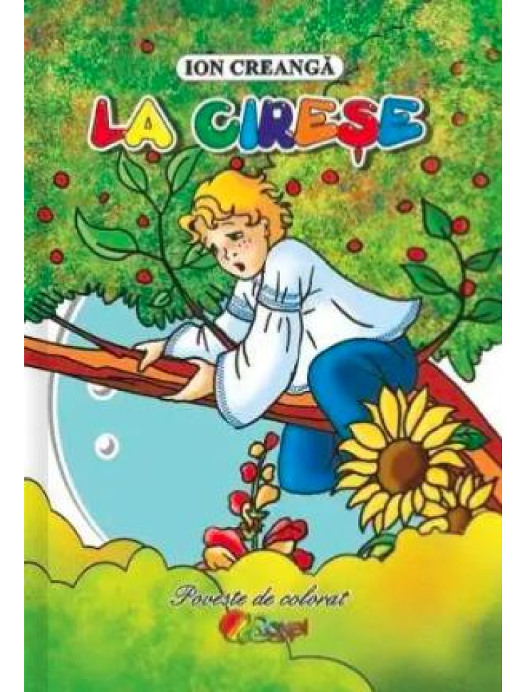 La cirese (Poveste de colorat format A5)