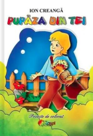 Pupaza din tei (Poveste de colorat format A5)