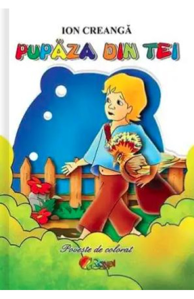 Pupaza din tei (Poveste de colorat format A5)