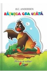 Ratusca cea urata (Poveste de colorat format A5)