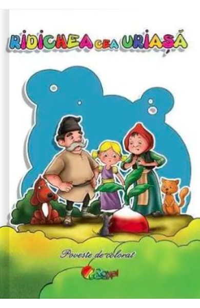 Ridichea cea uriasa (Poveste de colorat format A5)